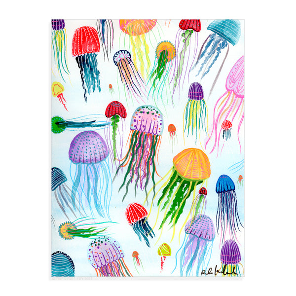 Jellyfish Party – Ocean Inspired Art